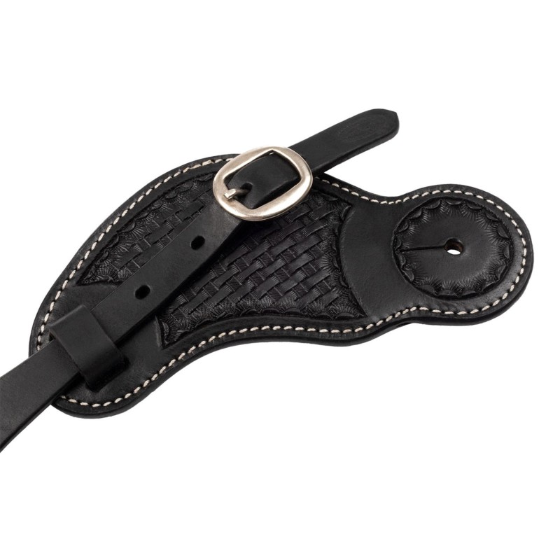 Lakota Basket Spur Straps Black