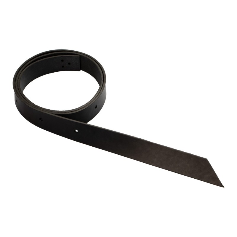 Lakota Leather Tie Strap Black