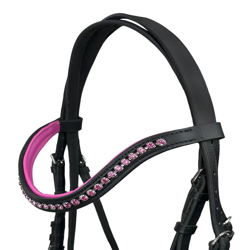 York Abigail Black and Pink