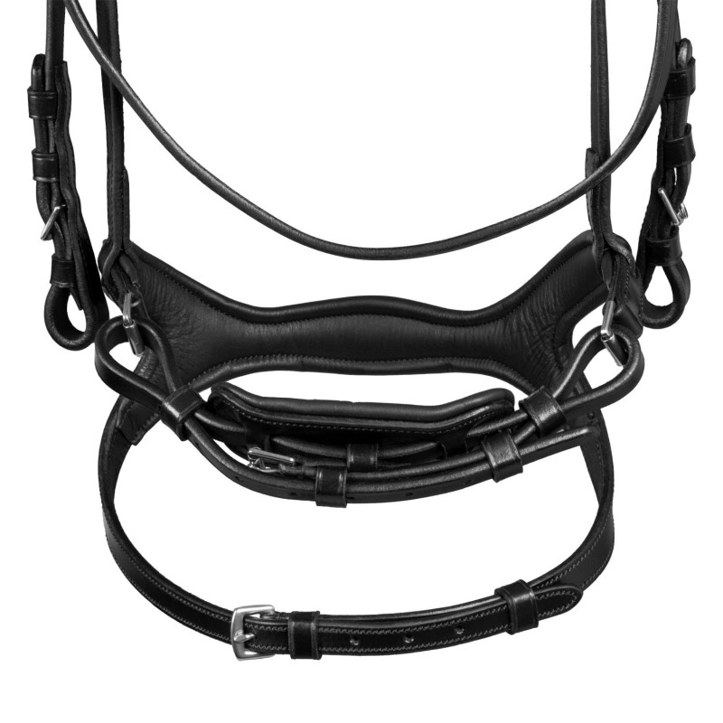 Supreme Anatomic Double Noseband Black