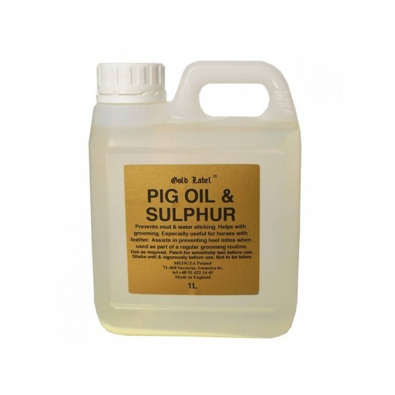 Gold Label Pig oil and Sulphur 5L