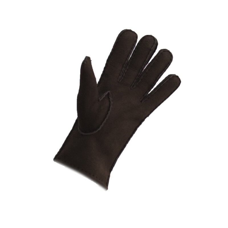 Engel Merino Brown Gloves